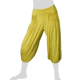 Sabaai Fabric - Calf-Length Pants - yellow Sabaai Fabric - Calf-Length Pants - yellow