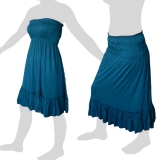 Sabaai Fabric - Skirt & Dress - Two in One - dark turqoise Sabaai Fabric - Skirt & Dress - Two in One - dark turqoise